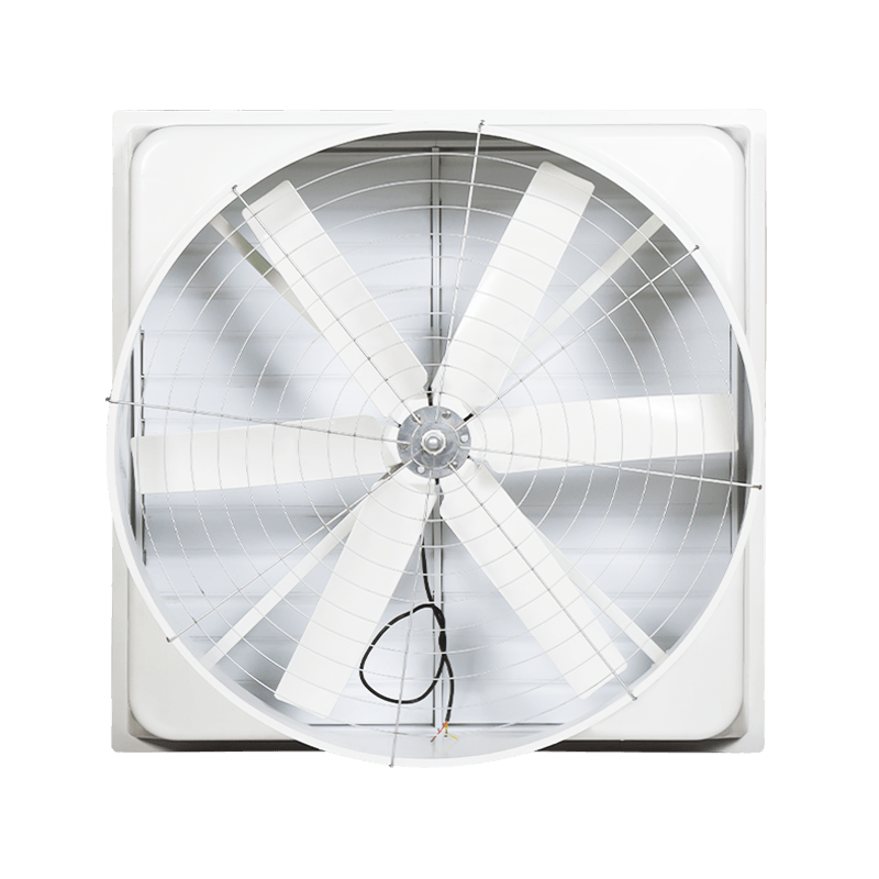 Ventilador de presión negativa de plástico reforzado con fibra de vidrio.